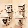 Kubek porcelanowy dekorowany 350 ml MONDI 6