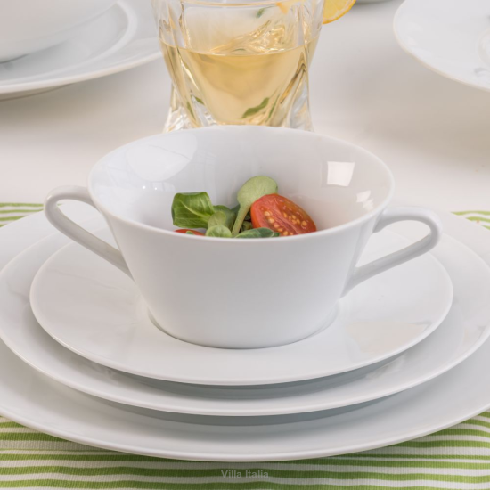 Bulionówka porcelanowa  300 ml ze spodkiem CENTRO,