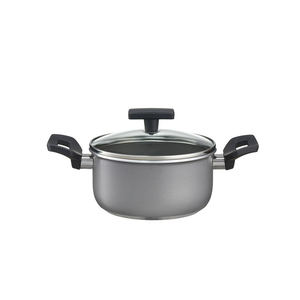 Garnek z pokrywką 16 cm GREY