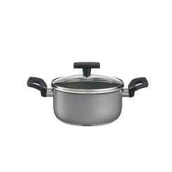 Garnek z pokrywką 16 cm GREY