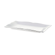 Półmisek porcelanowy Talerz do ciasta prostokątny 30 x 19 cm COMO PLATIN 2