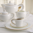 Filiżanka do espresso porcelanowa 100 ml ze spodkiem NAOMI GOLD 2