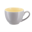 Filiżanka porcelanowa 220 ml ze spodkiem BORNEO yellow-grey-blue 2