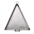 Talerz dekoracyjny choinka 28 cm OTELLO Silver 2