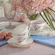 stylowa filiżanka ręcznie zdobiona złotem z porcelany