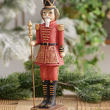 Żołnierzyk świąteczny czerwony Figurka 31 cm HOLY TIME 1