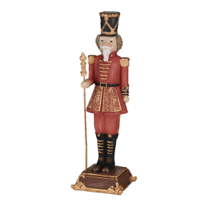 Żołnierzyk świąteczny czerwony Figurka 31 cm HOLY TIME