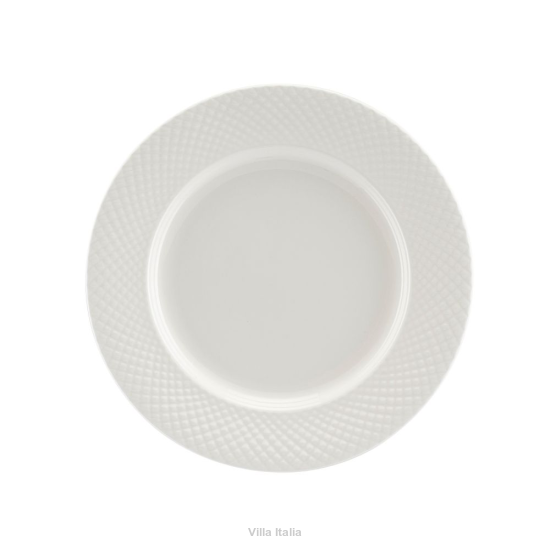 Talerzyk deserowy śniadaniowy porcelanowy 20 cm BARI WHITE