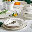 Talerz płytki obiadowy porcelanowy 27 cm BLANCHE 4