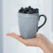 Kubek ceramiczny niebieski 380 ml DENIM 1