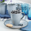 Kubek ceramiczny niebieski 380 ml DENIM 3
