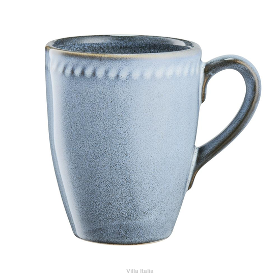 kubek niebieski reaktywne szkliwo