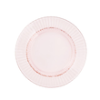 Talerzyk deserowy szklany różowy 21 cm RAGGIO 1