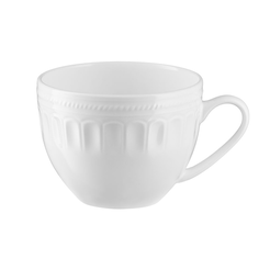 Filiżanka bez spodka porcelanowa 250 ml MESYNA WHITE