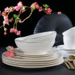 Talerz głęboki porcelanowy 17,5 cm Miseczka do zupy EUNICE 6