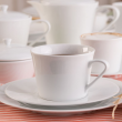Filiżanka do kawy lub herbaty porcelanowa 270 ml ze spodkiem CENTRO 3