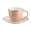 Spodek pod filiżankę 14,5 cm porcelanowy CYNAMON 4