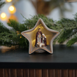 Szopka bożonarodzeniowa LED Gwiazda 9,5 cm HOLY FAMILY 2