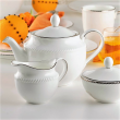 Serwis kawowy porcelanowy na 6 osób FLORIAN 9