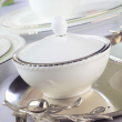 Serwis kawowy porcelanowy na 6 osób FLORIAN 8