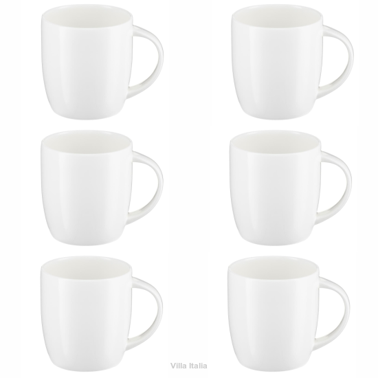 kubki porcelanowe 6 sztuk