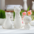 Figurka kotek porcelanowy 16,5 cm EMIL 2