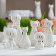 Figurka kotek porcelanowy 16,5 cm EMIL 4