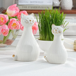 Figurka kotek porcelanowy 16,5 cm EMIL 1