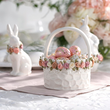 Koszyczek wielkanocny porcelanowy 15 cm PRIMAVERA 2