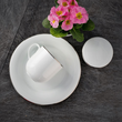 Kubek do kawy herbaty 350 ml porcelanowy PLUS PLATIN 2
