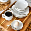 Kubek do kawy herbaty 350 ml porcelanowy PLUS PLATIN 3