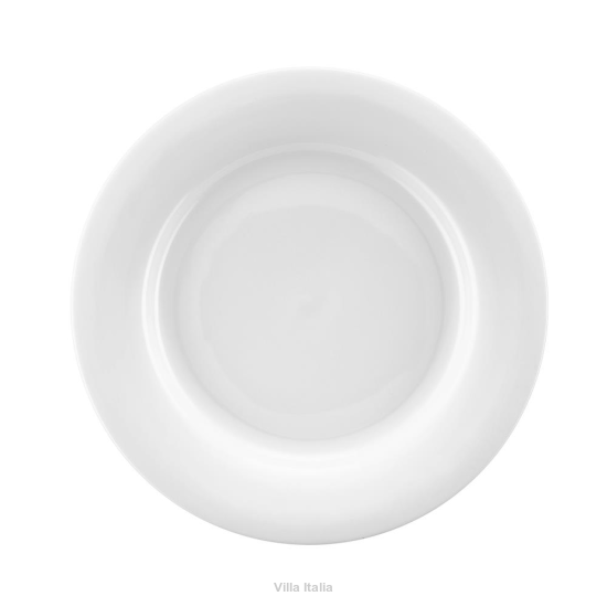 Talerz deserowy śniadaniowy 21,5 cm porcelanowy PLUS WHITE