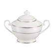 duża cukiernica porcelanowa z platyną