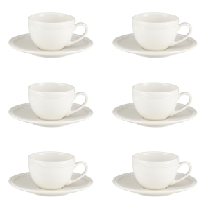 Zestaw filiżanek do espresso 100 ml 6 sztuk APPAL