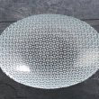 Salaterka szklana owalna 32 cm DIAMOND 4