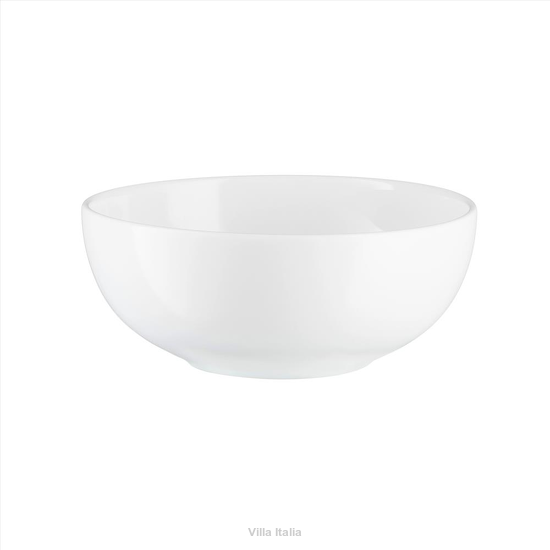 miseczka porcelanowa biała niska w minimalistycznym stylu