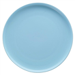 Talerz płytki niebieski porcelanowy 