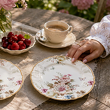 Talerzyk deserowy porcelanowy 20 cm ISABELLE 1