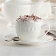 Serwis obiadowo kawowy na 6 osób porcelanowy MESYNA WHITE 3