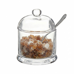 Cukiernica szklana 12 cm FABIO