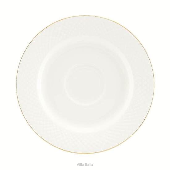  Podstawka pod filiżankę ze złotą linią