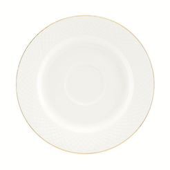 Spodek pod filiżankę porcelanowy 16,5 cm BARI GOLD