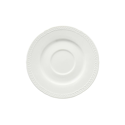 Spodek pod filiżankę 13,5 cm porcelanowy LOZANO