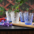 kolorowe, nowoczesne szklanki do napojów 