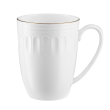 Serwis obiadowo kawowy na 6 osób porcelanowy MESYNA GOLD 16