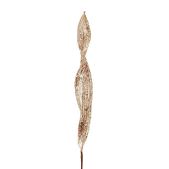 Liść złoty 80 cm - sztuczne kwiaty