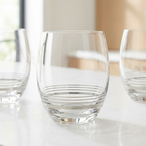 Zestaw szklanek 430 ml 6 sztuk AMARE PLATIN