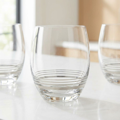 Zestaw szklanek 430 ml 6 sztuk AMARE PLATIN