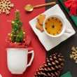 Serwis kawowy porcelanowy na 6 osób COMO 6