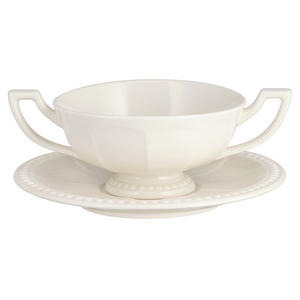 Bulionówka ze spodkiem 200 ml VENICE WHITE